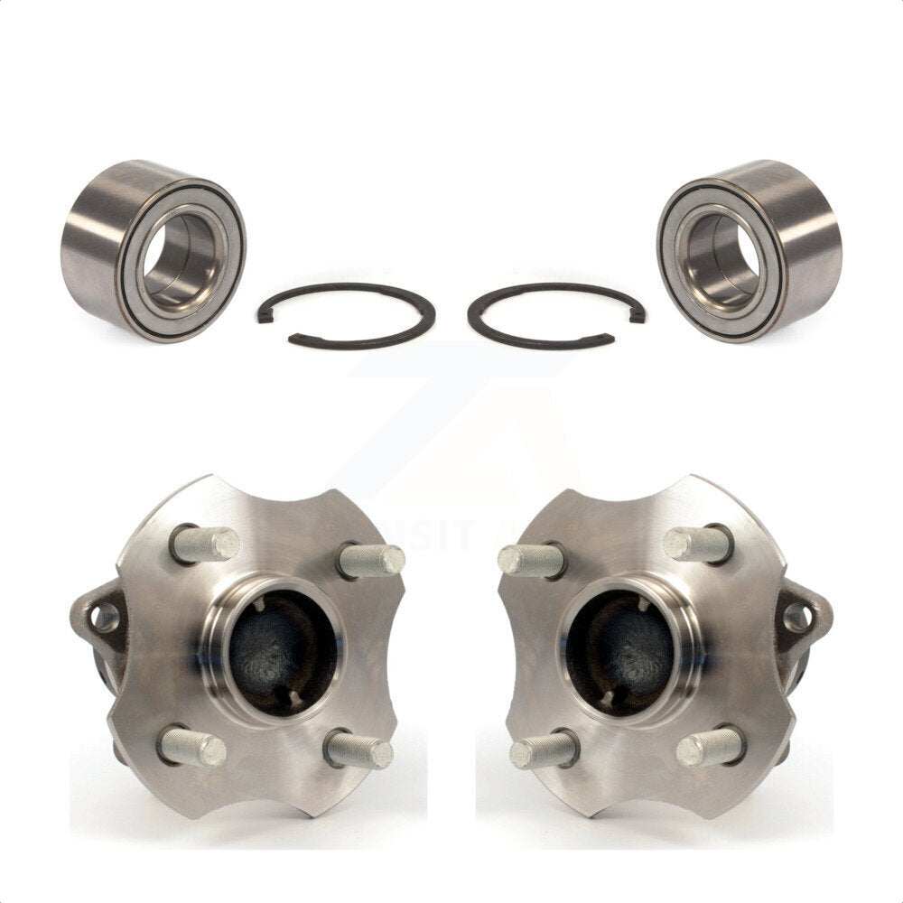 Front Rear Wheel Bearing And Hub Assembly Kit For Scion xB Toyota Echo xA K70-101580