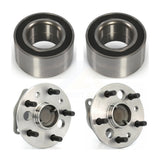 Front Rear Wheel Bearing And Hub Assembly Kit For Toyota Camry Lexus Avalon ES350 Solara Highlander ES330 K70-101704