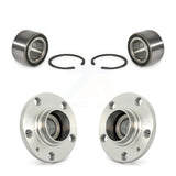 Front Rear Wheel Bearing And Hub Assembly Kit For Volkswagen Jetta Beetle Golf Audi TT Quattro K70-101532