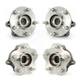 Front Rear Wheel Bearing & Hub Assembly Kit For 2003-2007 Nissan Murano AWD K70-101278