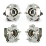 Front Rear Wheel Bearing & Hub Assembly Kit For 2004-2009 Nissan Quest K70-101277