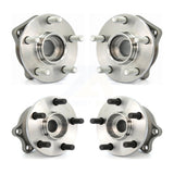 Front Rear Wheel Bearing & Hub Assembly Kit For 2005-2009 Subaru Outback Legacy K70-101216