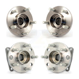 Front Rear Wheel Bearing & Hub Assembly Kit For 2005-2010 Volvo S40 V50 AWD K70-101240