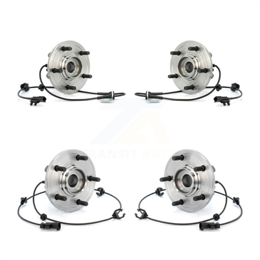 Front Rear Wheel Bearing & Hub Assembly Kit For 2007-2008 Chrysler Pacifica FWD K70-101248