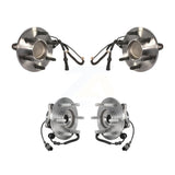Front Rear Wheel Bearing & Hub Assembly Kit For 2007-2010 Ford Expedition Lincoln Navigator RWD K70-101852