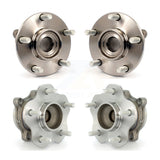 Front Rear Wheel Bearing & Hub Assembly Kit For 2007-2012 Nissan Sentra 2.5L K70-101270