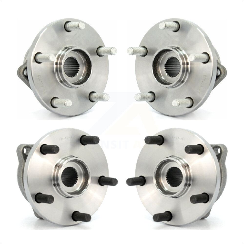 Front Rear Wheel Bearing & Hub Assembly Kit For 2008-2014 Subaru Tribeca K70-101233