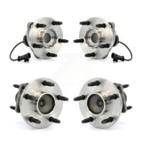 Front Rear Wheel Bearing & Hub Assembly Kit For 2008 Chevrolet Cobalt 2.0L With 5 Lug Wheels K70-101210