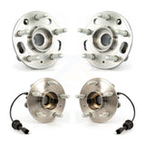 Front Rear Wheel Bearing & Hub Assembly Kit For 2010-2017 Chevrolet Equinox GMC Terrain K70-101262