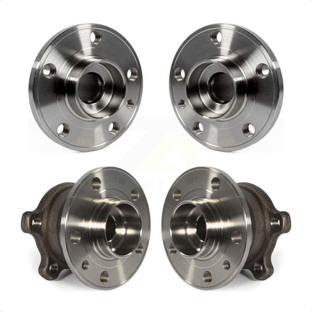 Front Rear Wheel Bearing & Hub Assembly Kit For 2010-2017 Volvo XC60 AWD K70-101431