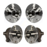 Front Rear Wheel Bearing & Hub Assembly Kit For 2010-2017 Volvo XC60 AWD K70-101431