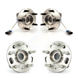 Front Rear Wheel Bearing & Hub Assembly Kit For 2010 Buick Allure K70-101424