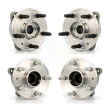 Front Rear Wheel Bearing & Hub Assembly Kit For 2011-2012 Chevrolet Cruze K70-101279