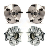 Front Rear Wheel Bearing & Hub Assembly Kit For 2012-2018 Toyota Prius V K70-101245