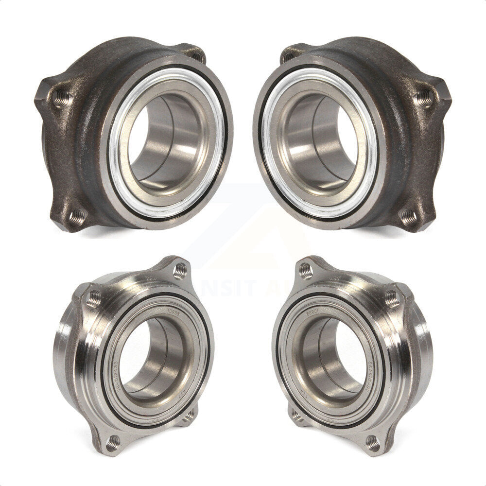 Front Rear Wheel Bearing & Hub Assembly Kit For 2012 Mercedes-Benz C63 AMG K70-101449