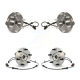 Front Rear Wheel Bearing & Hub Assembly Kit For 2012 Nissan Armada 4WD From 12 11 K70-101442