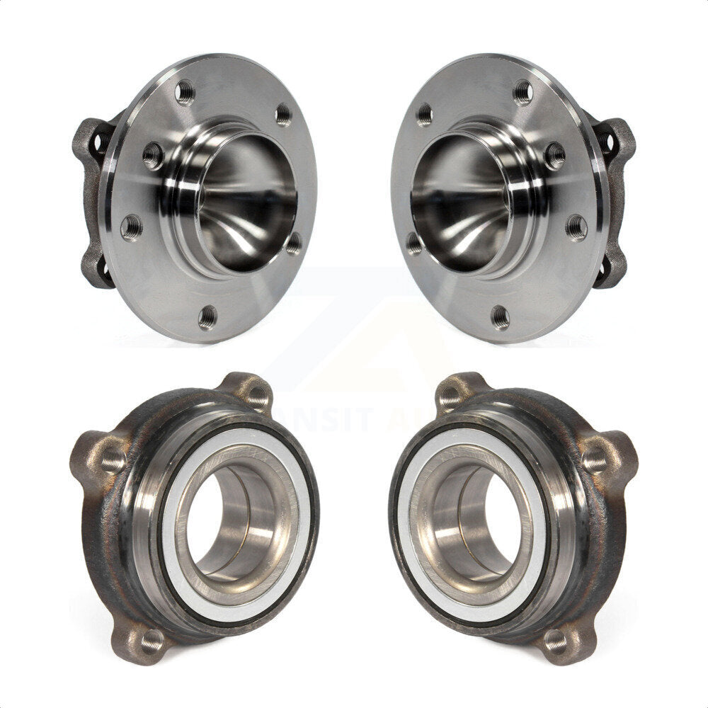Front Rear Wheel Bearing & Hub Assembly Kit For 2013-2014 BMW X1 RWD K70-101426