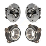 Front Rear Wheel Bearing & Hub Assembly Kit For 2013-2014 BMW X1 RWD K70-101426