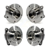 Front Rear Wheel Bearing & Hub Assembly Kit For 2015-2017 Chrysler 200 FWD K70-101458