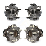 Front Rear Wheel Bearing & Hub Assembly Kit For 2015-2018 Chevrolet City Express K70-101439