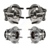 Front Rear Wheel Bearing & Hub Assembly Kit For 2015-2019 Kia Sedona K70-101819