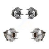 Front Rear Wheel Bearing & Hub Assembly Kit For 2016-2019 Chevrolet Cruze K70-101835