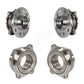 Front Rear Wheel Bearing & Hub Assembly Kit For 2017-2018 Mercedes-Benz E400 Convertible Coupe K70-101858