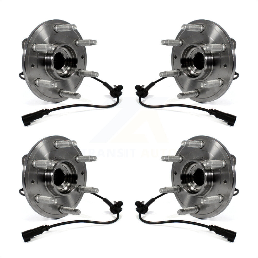 Front Rear Wheel Bearing & Hub Assembly Kit For 2017-2019 Cadillac XTS With 6 Lug Wheels K70-101736
