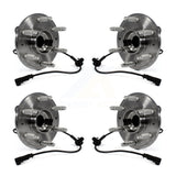 Front Rear Wheel Bearing & Hub Assembly Kit For 2017-2019 Cadillac XTS With 6 Lug Wheels K70-101736