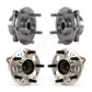 Front Rear Wheel Bearing & Hub Assembly Kit For 2017 Hyundai Elantra GT K70-101471