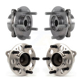 Front Rear Wheel Bearing & Hub Assembly Kit For 2017 Hyundai Elantra GT K70-101471