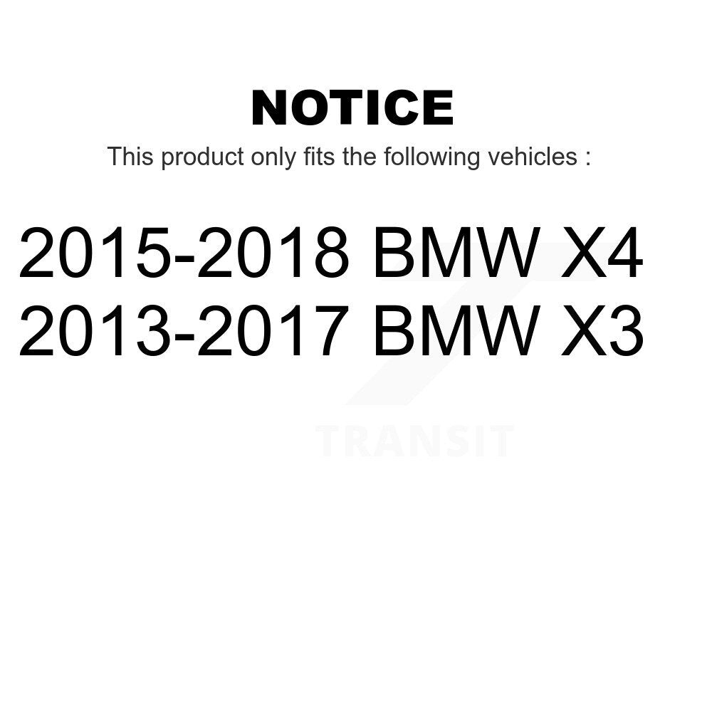Front Rear Wheel Bearing & Hub Assembly Kit For BMW X3 X4 K70-101827