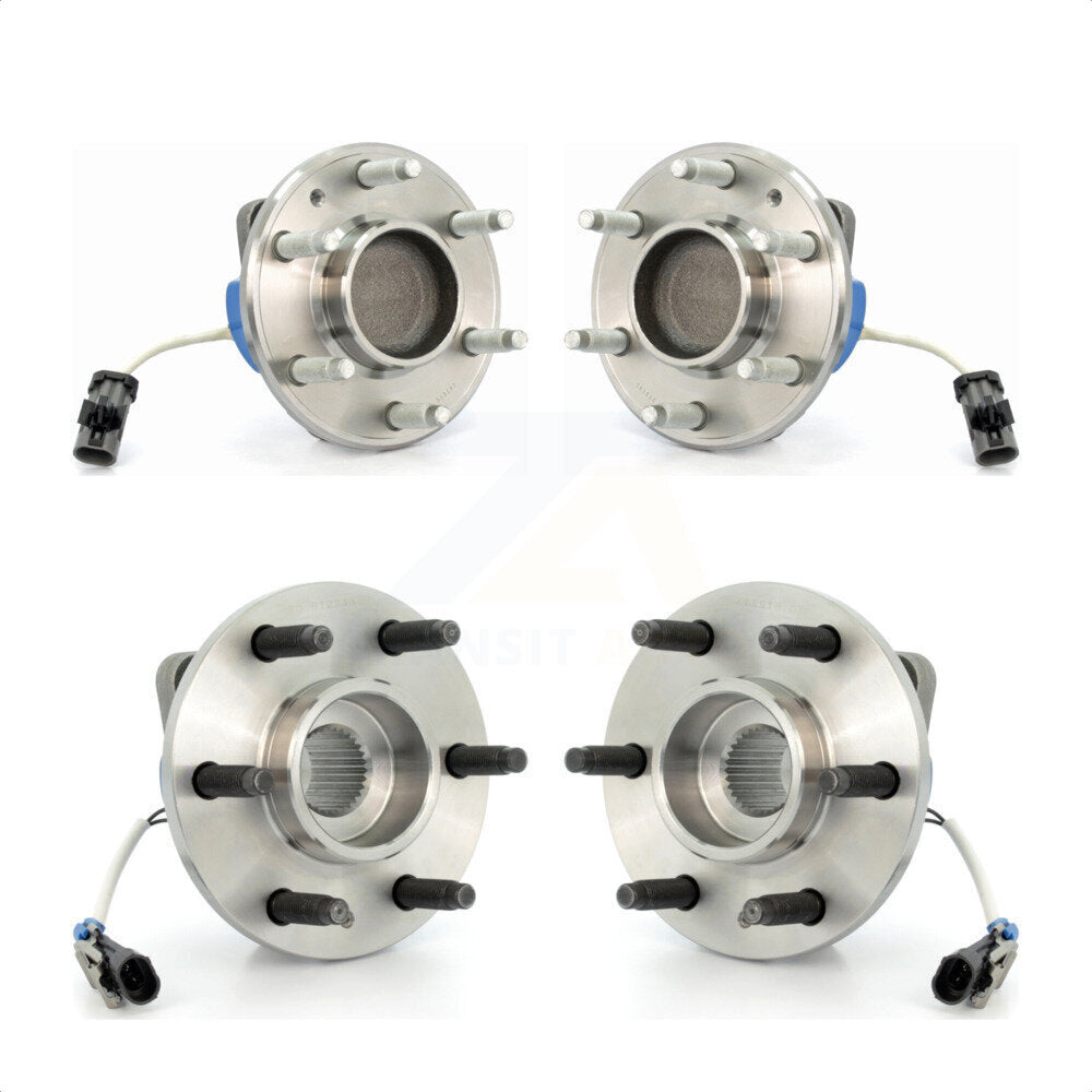 Front Rear Wheel Bearing & Hub Assembly Kit For Cadillac CTS SRX STS K70-101199