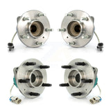 Front Rear Wheel Bearing & Hub Assembly Kit For Cadillac CTS STS K70-101193