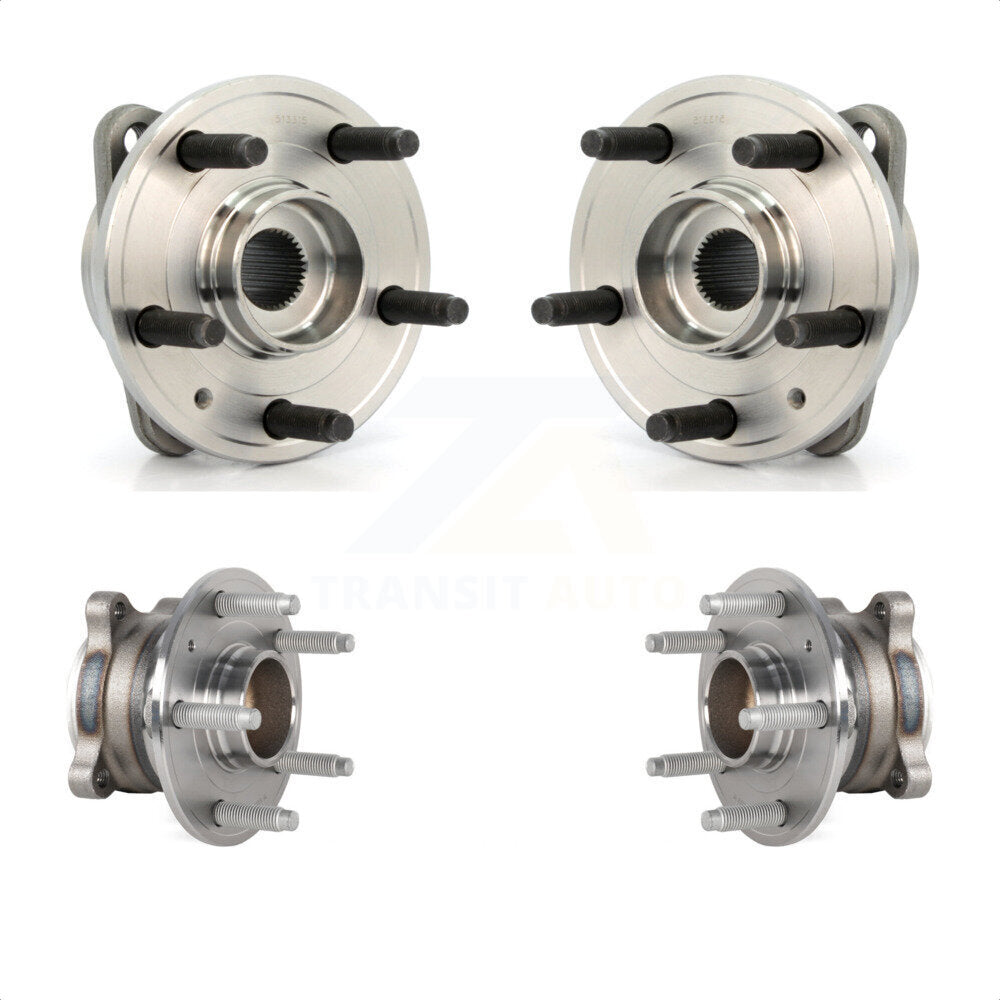Front Rear Wheel Bearing & Hub Assembly Kit For Chevrolet Cruze Limited K70-101815