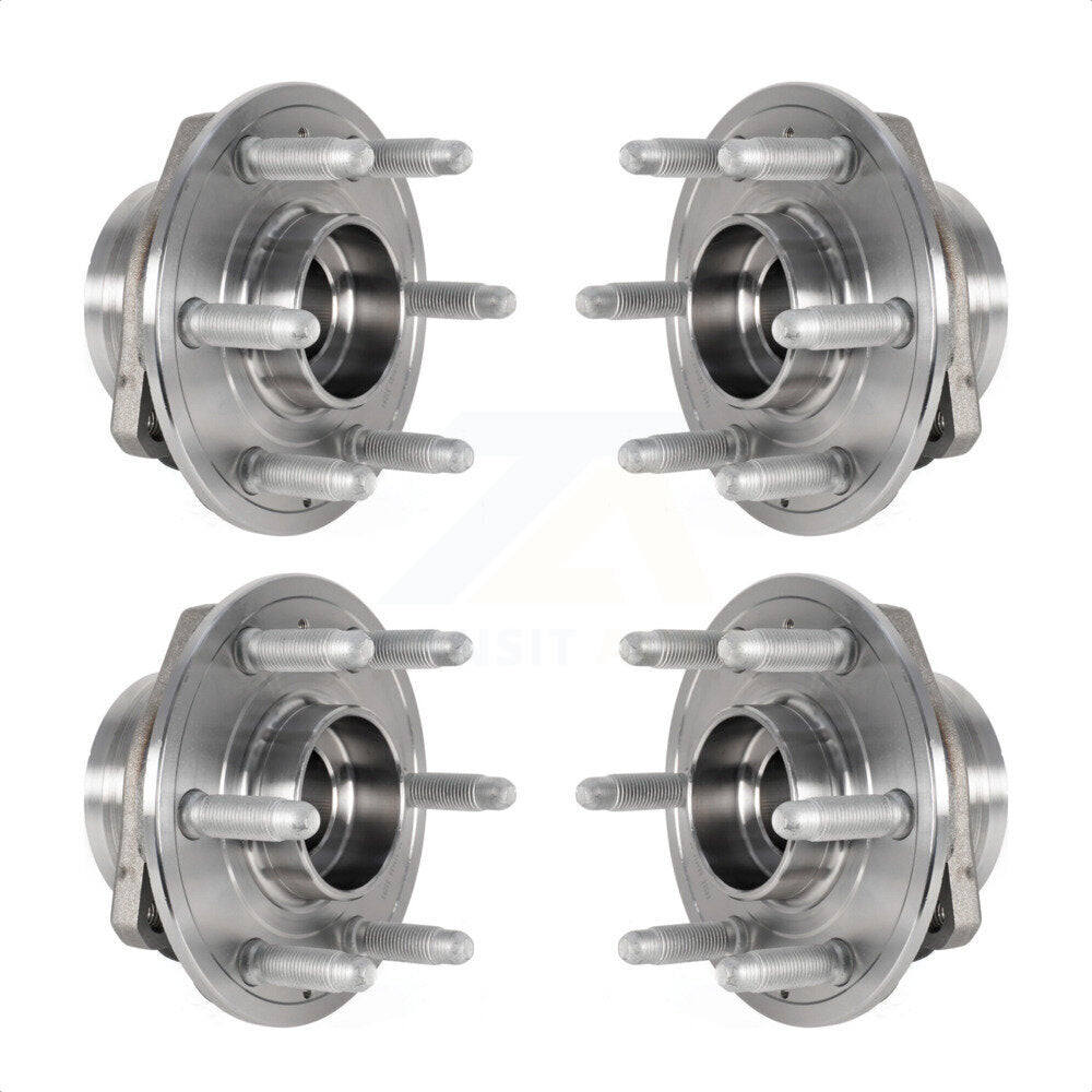 Front Rear Wheel Bearing & Hub Assembly Kit For Chevrolet Traverse Cadillac XT5 4WD K70-101814