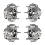 Front Rear Wheel Bearing & Hub Assembly Kit For Chevrolet Traverse Cadillac XT5 4WD K70-101814