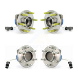 Front Rear Wheel Bearing & Hub Assembly Kit For Chevrolet Uplander Buick Terraza Pontiac Montana 3 Hole Triangular Flange K70-101230