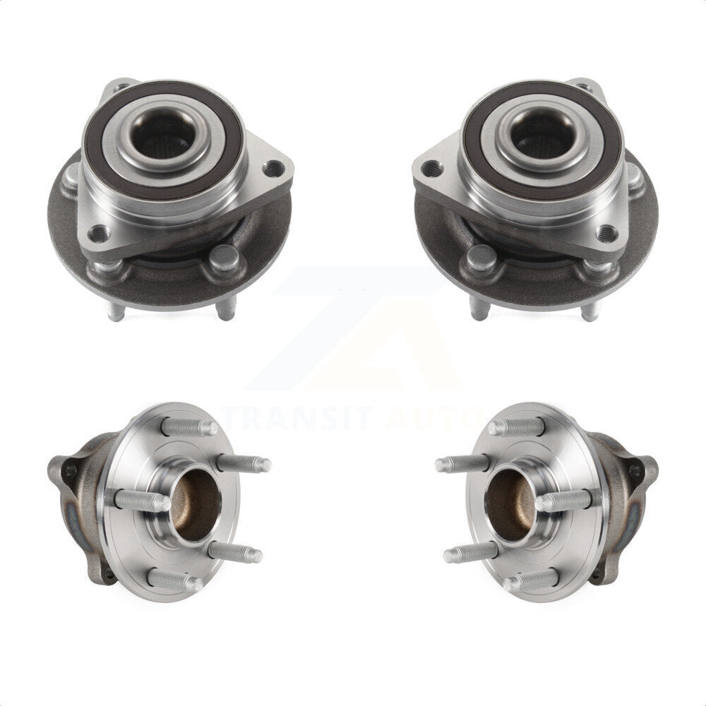 Front Rear Wheel Bearing & Hub Assembly Kit For Chevrolet Volt Bolt EV K70-101820