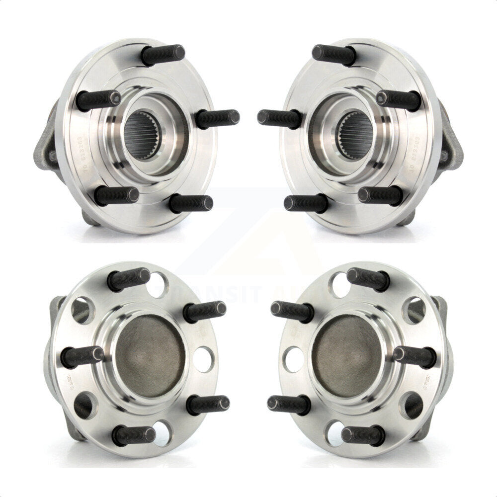 Front Rear Wheel Bearing & Hub Assembly Kit For Dodge Avenger Chrysler Sebring Caliber K70-101251