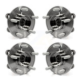 Front Rear Wheel Bearing & Hub Assembly Kit For Ford Fusion Lincoln MKZ K70-101742