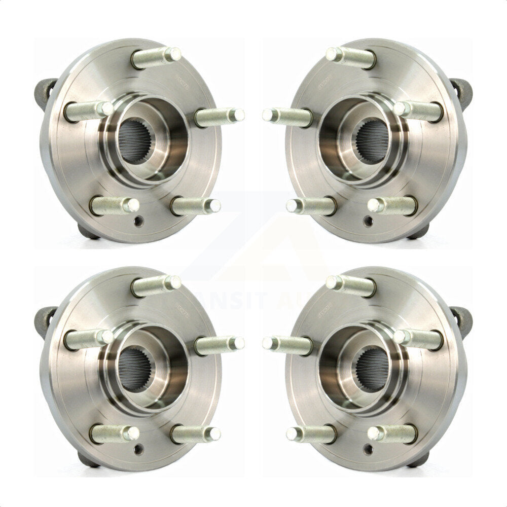 Front Rear Wheel Bearing & Hub Assembly Kit For Ford Taurus Flex Lincoln MKS MKT K70-101741
