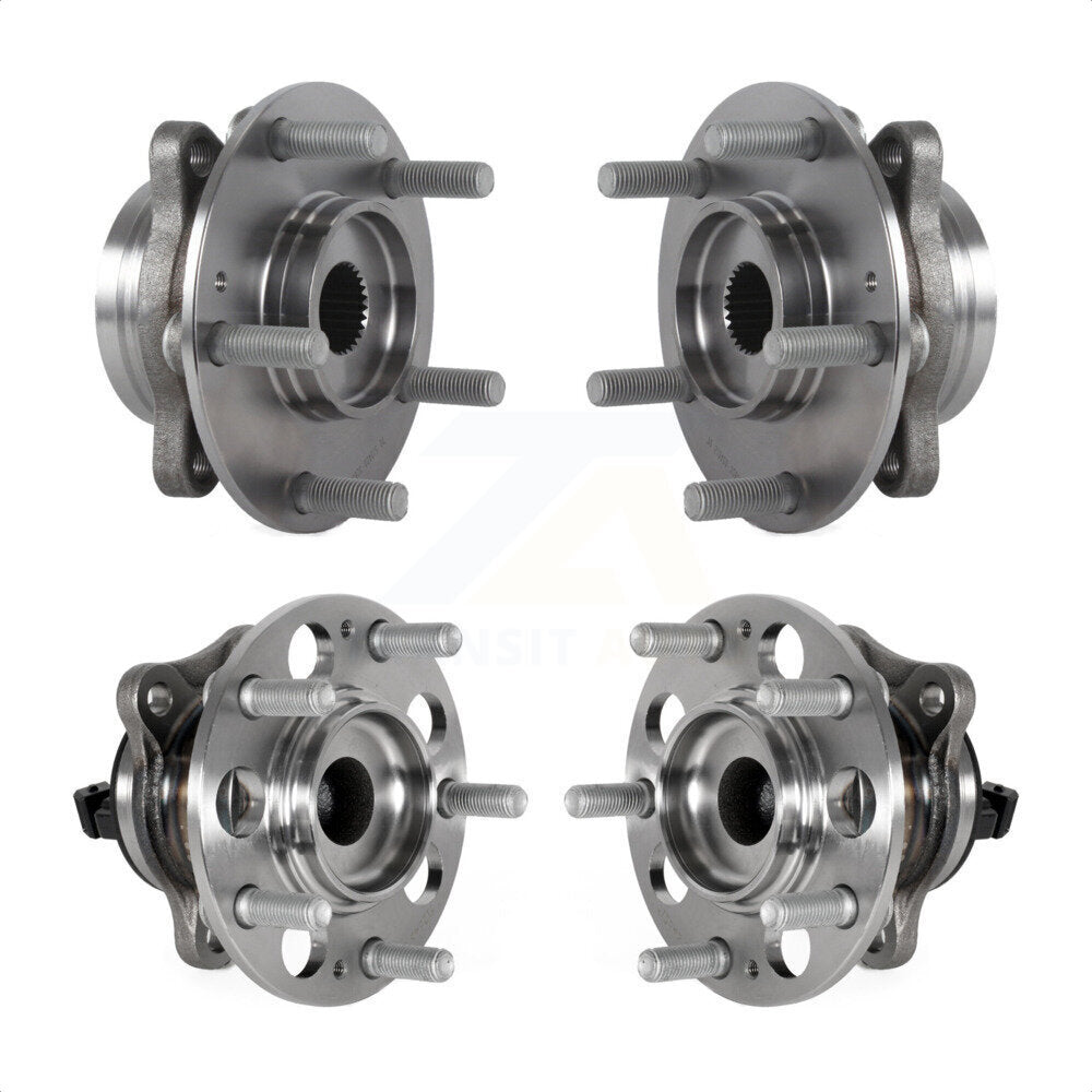 Front Rear Wheel Bearing & Hub Assembly Kit For Hyundai Elantra K70-101825