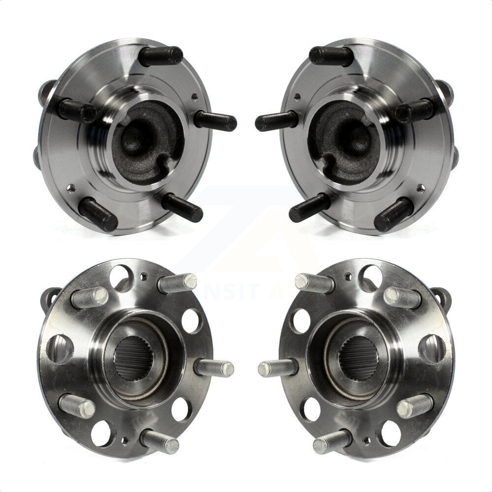 Front Rear Wheel Bearing & Hub Assembly Kit For Hyundai Genesis Coupe K70-101285