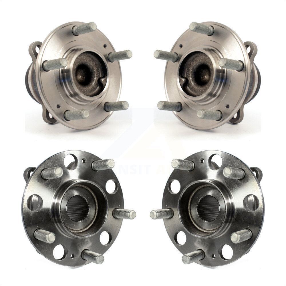 Front Rear Wheel Bearing & Hub Assembly Kit For Hyundai Genesis Equus K70-101259