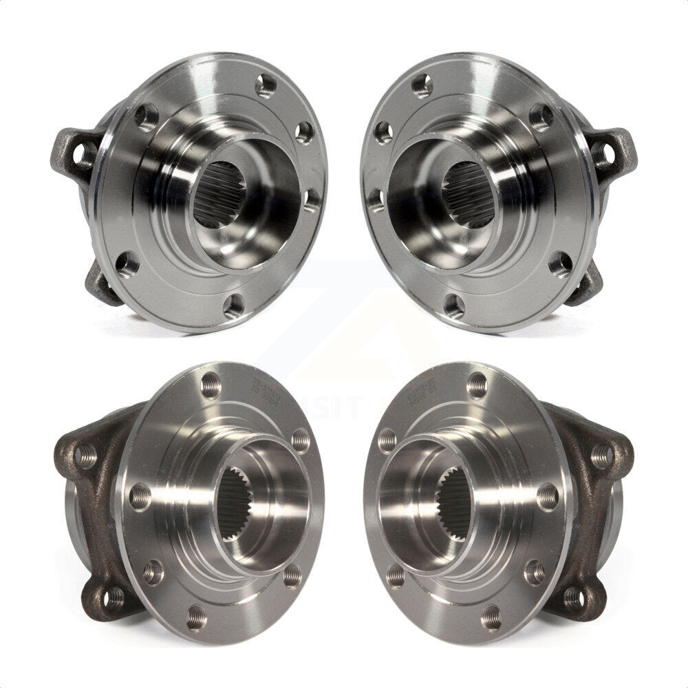 Front Rear Wheel Bearing & Hub Assembly Kit For Jeep Cherokee Without Off Road Suspension K70-101436
