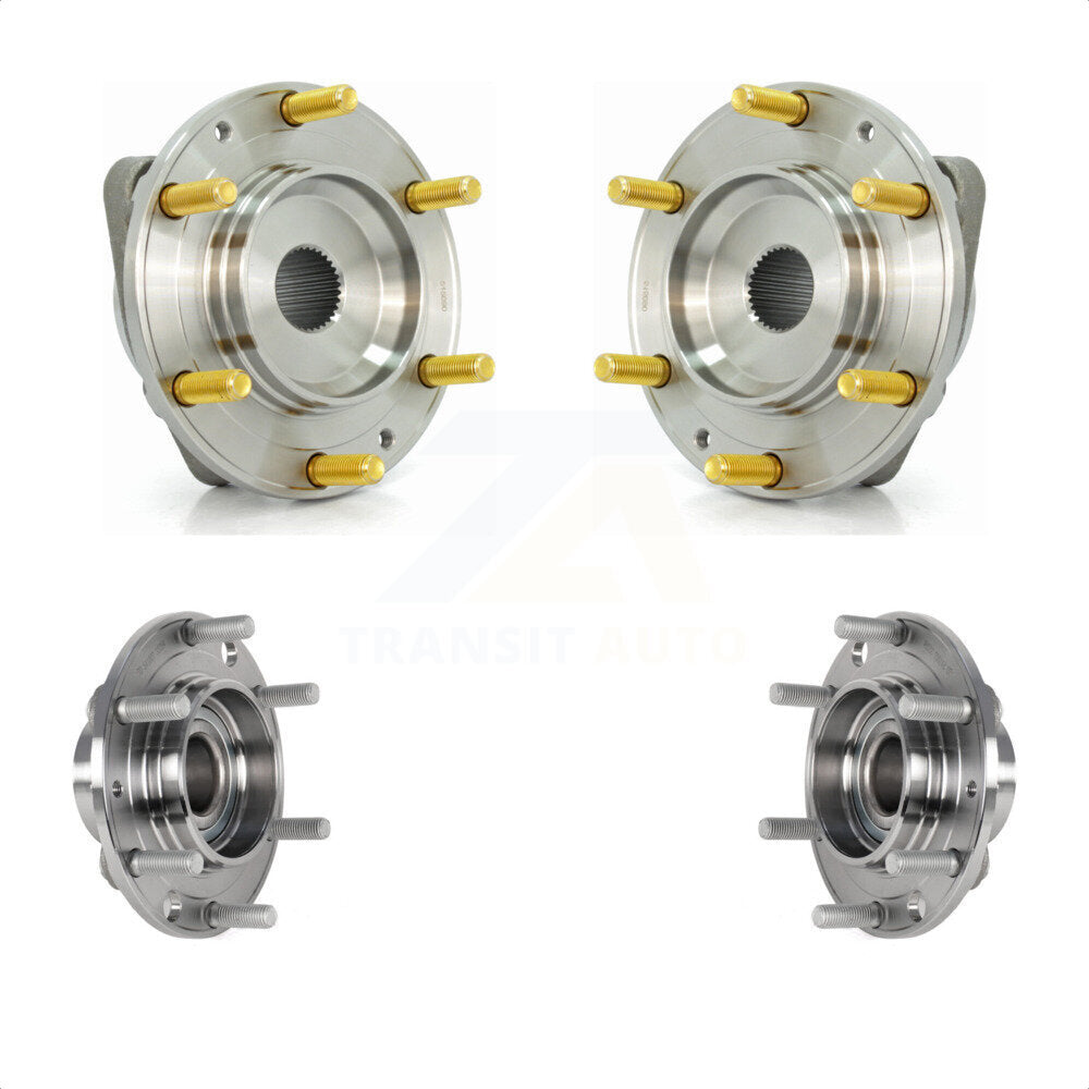 Front Rear Wheel Bearing & Hub Assembly Kit For Kia Sedona Hyundai Entourage K70-101829