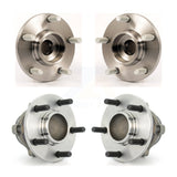 Front Rear Wheel Bearing & Hub Assembly Kit For Mazda 3 4-Wheel ABS K70-101208