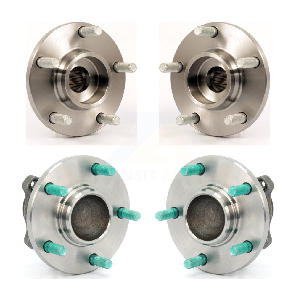 Front Rear Wheel Bearing & Hub Assembly Kit For Mazda 3 Non-ABS K70-101209