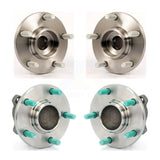 Front Rear Wheel Bearing & Hub Assembly Kit For Mazda 3 Non-ABS K70-101209